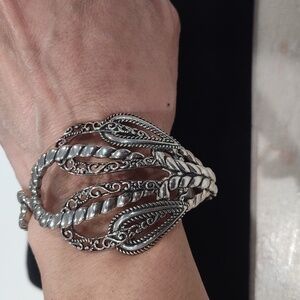 Carolyn Pollack Sterling Silver Lasting Connections Cuff